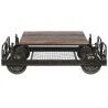 Mesa de Centro DKD Home Decor Metal 147 x 48 x 76 cm