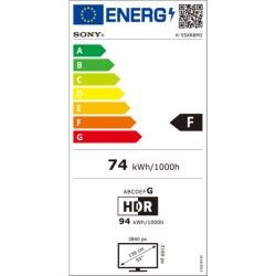 Smart TV Sony K55XR8M25BP 55" 4K Ultra HD ULED HDR WiFi Miracast DVB-T2 Google Assistant OLED
