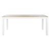 Esstisch DKD Home Decor Weiß Braun Akazienholz Mango-Holz 200 x 100 x 80 cm