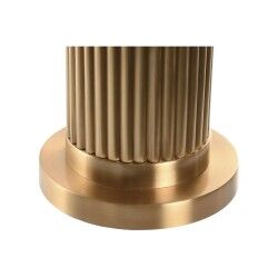 Lâmpada de mesa Home ESPRIT Branco Dourado 50 W 220 V
