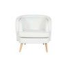 Sitz DKD Home Decor Weiß natürlich Holz 91 x 80 x 78 cm