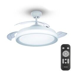 Deckenventilator mit Lampe Philips Atlas Weiß 35 W 28 W 4500 Lm
