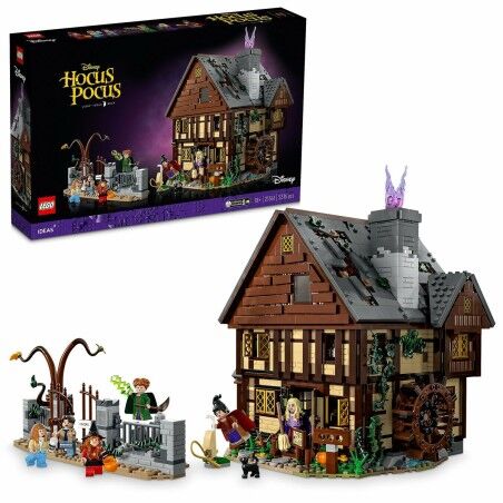 Jogo de Construção Lego Disney Hocus Pocus - Sanderson Sisters' Cottage 21341 2316 Peças