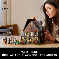 Jogo de Construção Lego Disney Hocus Pocus - Sanderson Sisters' Cottage 21341 2316 Peças