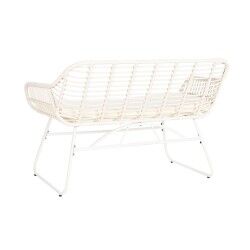 Muebles de Jardín DKD Home Decor Blanco 124 x 74 x 84 cm (4 Piezas)