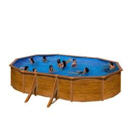 Piscina Smontabile Gre Pacific KIT500W Ovalada Legno 500 x 300 x 120 cm