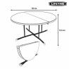 Mesa Dobrável Lifetime Ø 152 cm Redonda