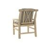 Poltrona da giardino DKD Home Decor Naturale Grigio chiaro Teca 65 x 80 x 92 cm