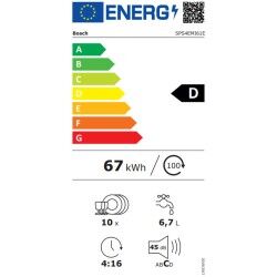Lavavajillas BOSCH SPS4EMI61E Acero 45 cm