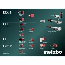 Aparafusadora Metabo 900 W 34 Nm
