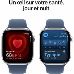 Smartwatch Apple Watch Series 10 Azzurro Argentato 46 mm