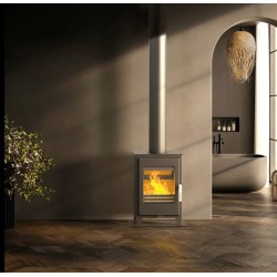 Poêle à bois Oscar sur pieds Supra 4.8kW