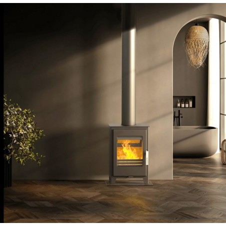 Oscar wood-burning stove on Supra 4.8kW