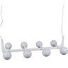 Ceiling Light Home ESPRIT White Metal Crystal 110 x 45 x 23 cm