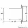Microondas BOSCH Preto 900 W 25 L