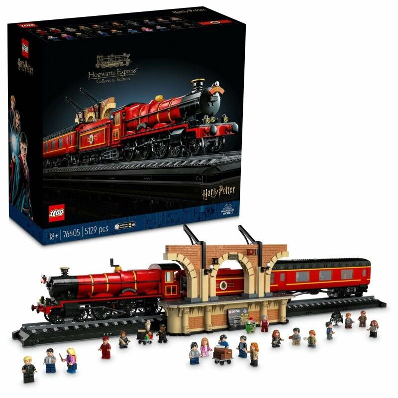 Playset Lego Harry Potter 76405 Hogwarts Express - Collector's Edition 5129 Peças 20 x 26 x 118 cm